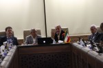 دکتر سبحانی،در پنل تخصصی رفع محدودیت ها در مسیر تولید زنجیره فولاد در نمایشگاه متالکس اصفهان.